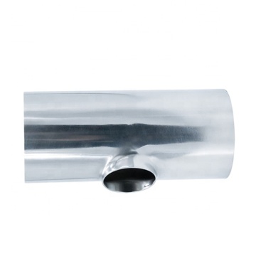 2.5\" x 4\" Food Grade Sanitary Stainless Steel SS316L SS304 SMS Clamped Reducing Tee