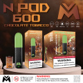 N pod điện tử thuốc lá 600 puff