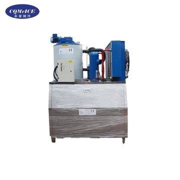 High Quality Commercial Flake Ice Machine with Ice Storage for Supermarket