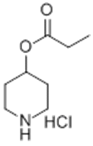 Propanoic acid,4-piperidinyl ester, hydrochloride (1:1) CAS 219859-83-3