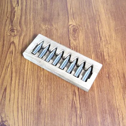 Bourbon Stones Gift Set with Wood Box