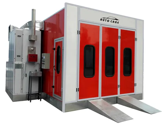 4KW Motor Exhaust Fan Auto Spray Booth for Car Paint, Repair & Baking