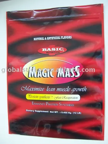 stand up zip-lock pouch