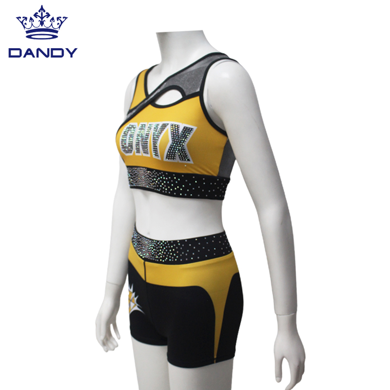 Yellow Cheer Uniform 5