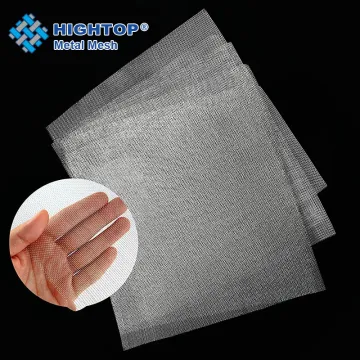 Ultra-Fine Titanium Woven Wire Mesh: 500, 400, 300, and 200 Micron Screen Netting Fabric