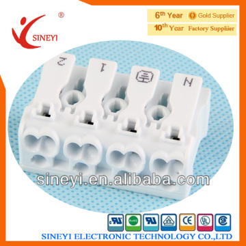 Sineyi-116 Yuyao 2014 hot sale new electric Luminaire 4-pole Wiring Block