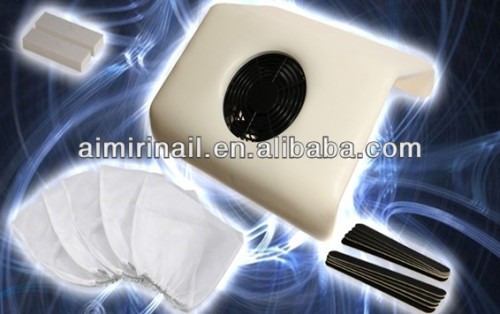 white Nail dust collector nail manicure kit nail art dust cleaner - with CE approval NAIL ART MACHINE