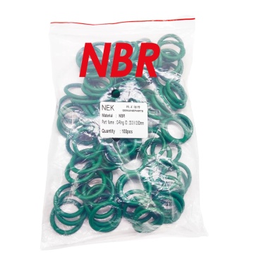 RGFROST HVAC 100 PCS (20.3*3.53mm)  R134a NBR Rubber O-Ring Seal Kit,High Temperature Resistance for Car Air Conditioning valve