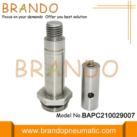 LPG CNG Filling Station 2 Way NC Solenoid Valve Armature Plunger Tube