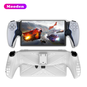 L Spiel Handheld Game Accessoires Schutzhülle mit Stand for PS Portal TPU Cover