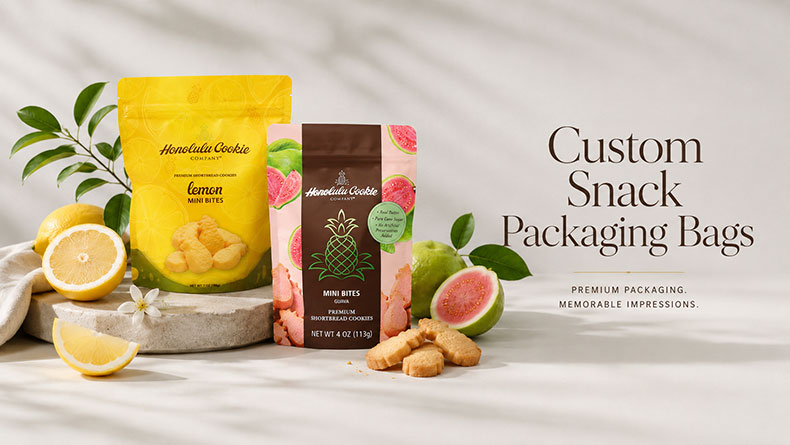 custom snack packaging bags