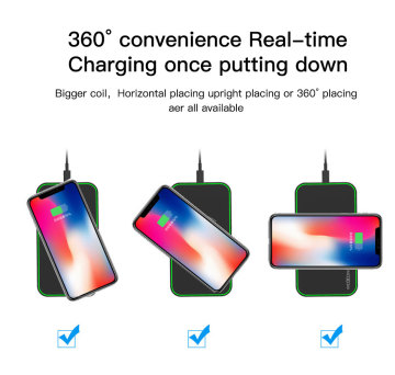 Wireless Charger Ultra-Slim Pad Compatible