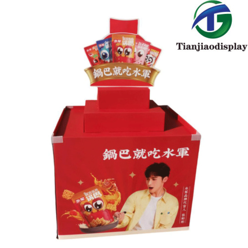 पर्यावरण-अनुकूल बड़े पेपर ढेर डिस्प्ले कैबिनेट