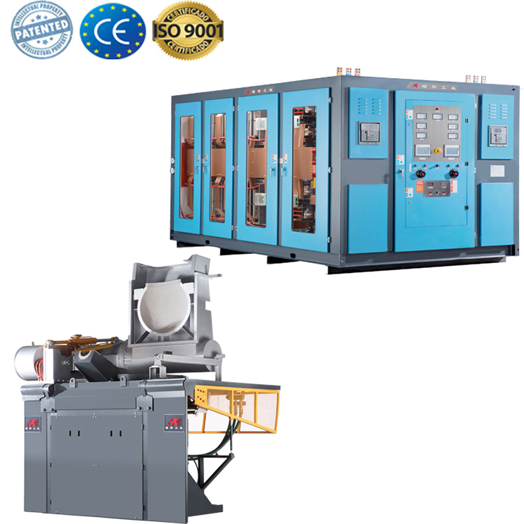 power saving electrical induction steel melting furnace