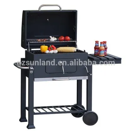Brand new outdoor height adjustable bbq grill