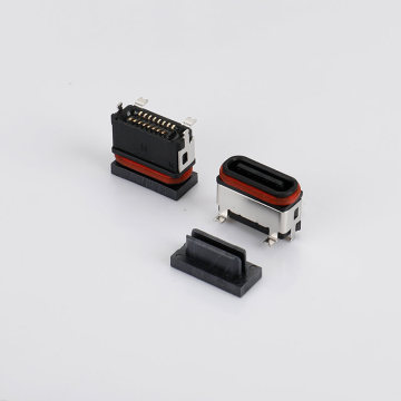 DIP 16 Pin Waterproof USB Type-C Connectors