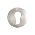 Release and thumb turn french door knob