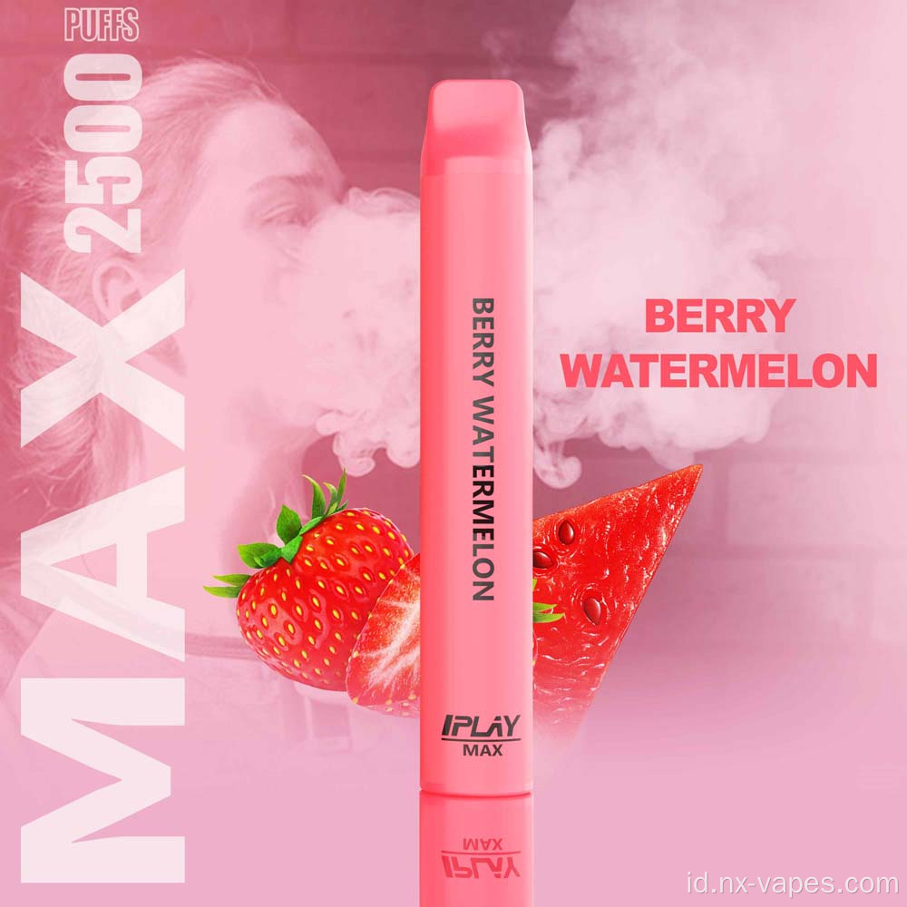 IPlay Max 2500 Puff Disposable Vape Wholesale