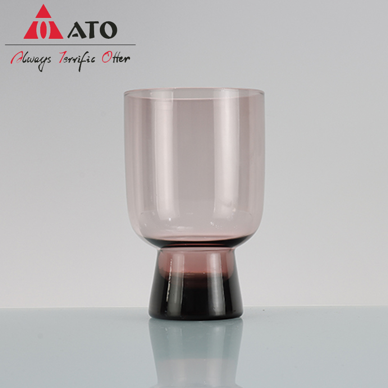Customized Hotel Mugs Crystal Stemless Drinking Glass Cups