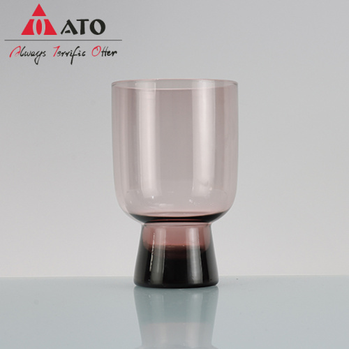 Customized Hotel Mugs Crystal Stemless Drinking Glass Cups