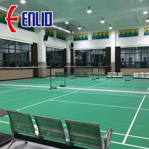 Enlio badmintonvloer goedgekeurd door BWF