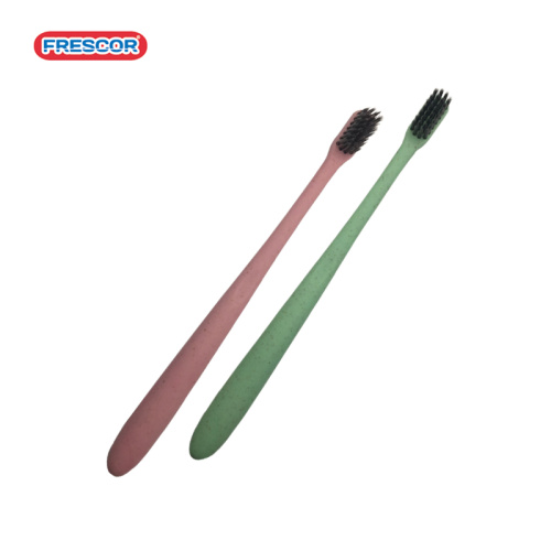Hot selling tooth cleaning colorful round handle toothbrush