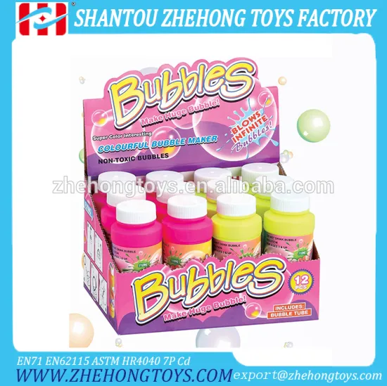 Colorful Bubble Toy 110ML Bubble Water Summer Toy