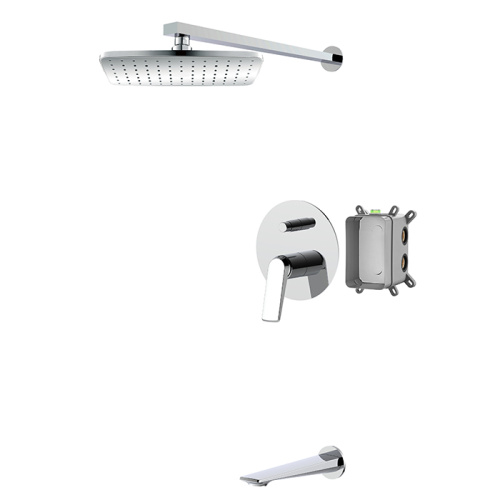 Shower And Tub Faucet Sets With Handheld