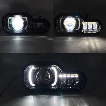 Genuine LED High and Low Beam Motorcycle Headlamp for BMW F800