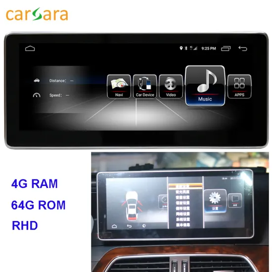 Android Unit for RHD Mercedes C Class 11-14