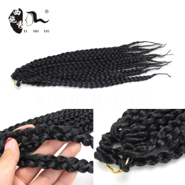 2016 new arrival Alibaba Express Hair Extension 3s Havana Mambo Box Braid Crochet Braids With Synthetic Hair