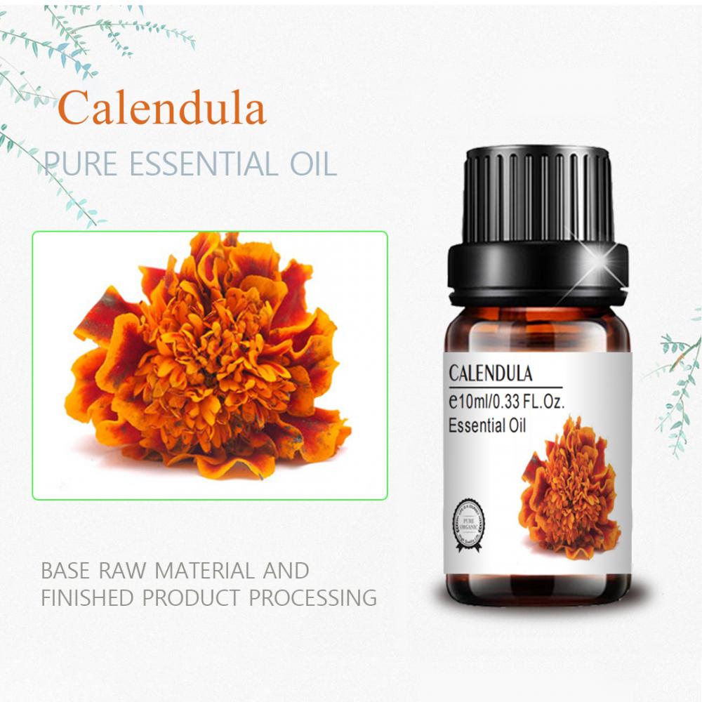 Tingkat Terapi Minyak Calendula Label Pribadi Pureutik