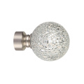 Mosaic ball finial Curtain Rod