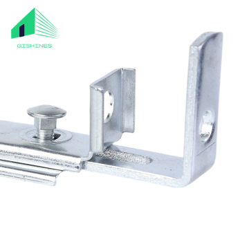 Kilang Langsung Galvanized Iron Roll Up Doors Dengan Lock Sliding