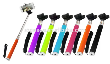 2015 fashionable and Foldable Selfie Stick Wired Selfie Stick,Monopod Selfie-Stick
