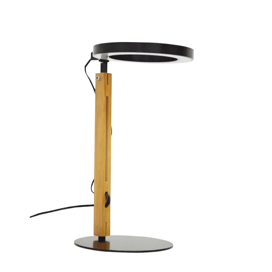 New Design Nordic Wood Base Led Lamp Magnifying Lamp