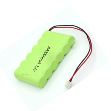 7.2V NiMH AA Rechargeable Battery Pack 2000mAh