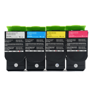 VANCET Compatible Color Toner Cartridges for Lexmark Printers: CX725de, CX725dhe, CS725de, CS720de, CS720, CX725, CS725 Series