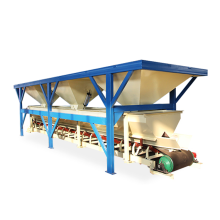 Four bin mini aggregate PL concrete batching machine