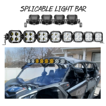 High Power Waterproof Roof Rack 42 Inch LED Offroad Light Bars for X3 RZR