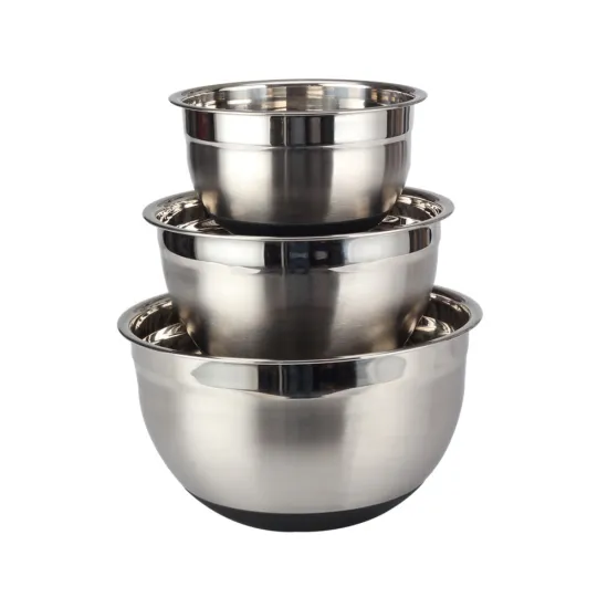 Multifunctional Stainless Steel Mixing Bowl Set