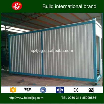 Sandwich Panel steel structure Container house/sandwich panel house 20FT