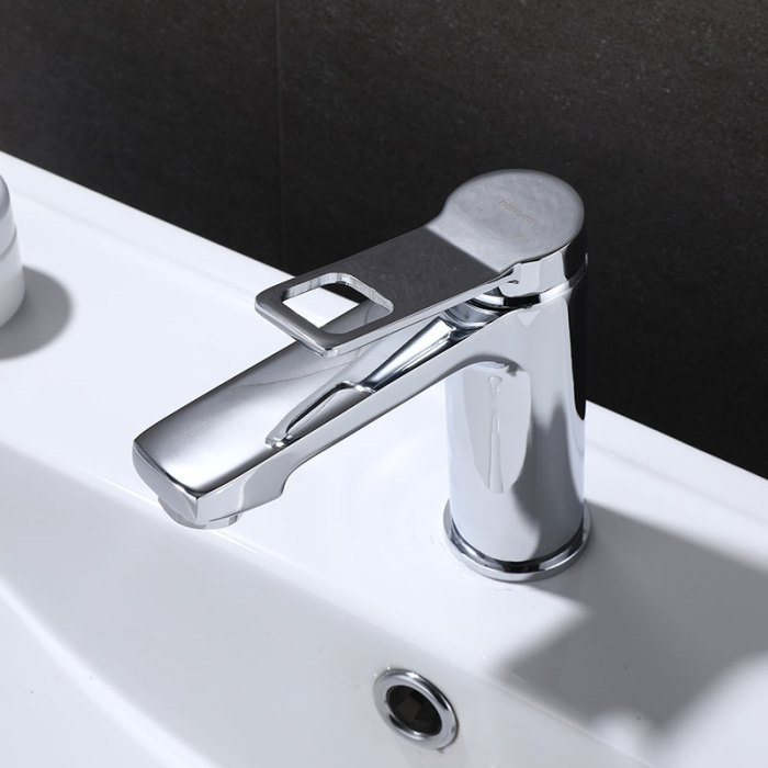 Modern Zinc Alloy Electroplated Faucet for Sink Use