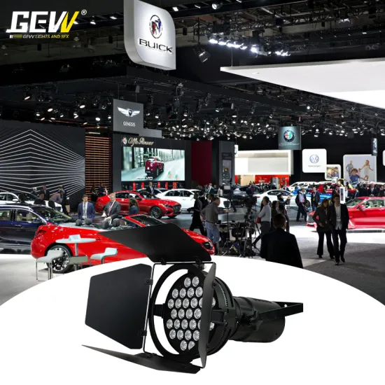 GEVV White Color LED Car Show Light 31*10w LED Car Exhibition Parade Light" 

However, if we aim for conciseness while retaining key information, "GEVV White LED Car Show Light 31*10w" could be a suitable title for a search engine.