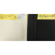 Knitted polyester cotton jacquard fabric