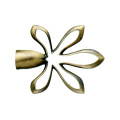 Flower shaped metal Curtain Rods