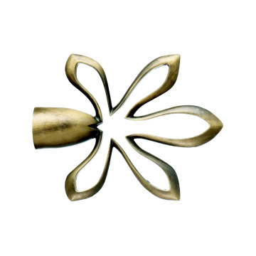 Flower shaped metal Curtain Rods