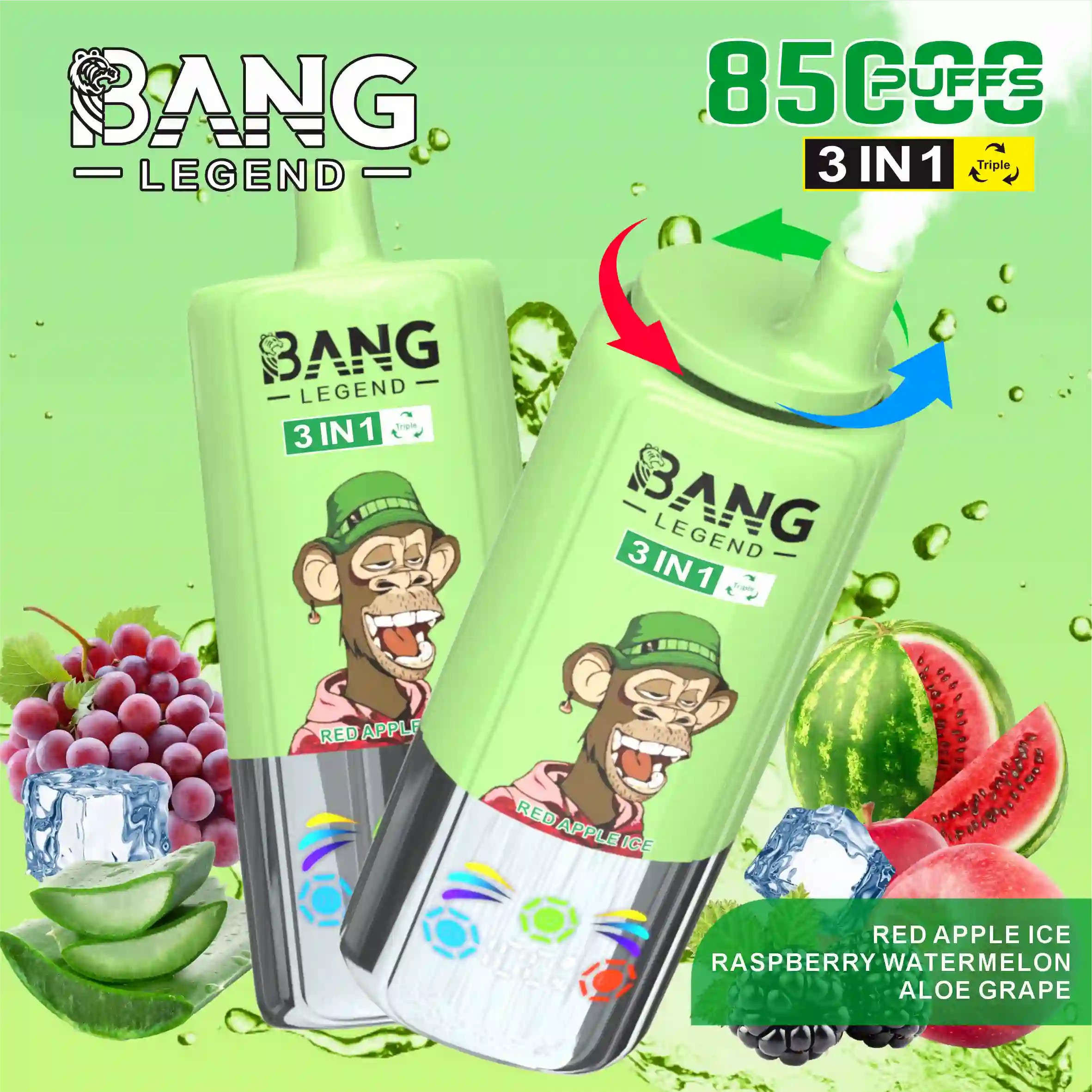 ขายส่ง Bang Legend 85k 3in1 vape