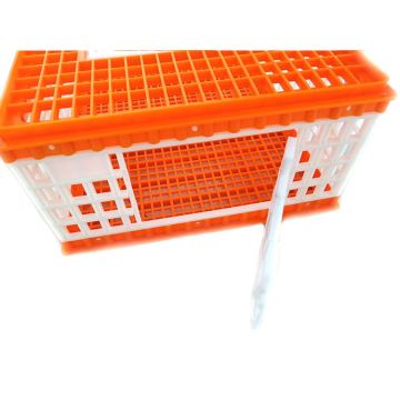 Hot Selling 3 Doors Live Poultry Transport Plastic Animal Cages For Broiler Chicken