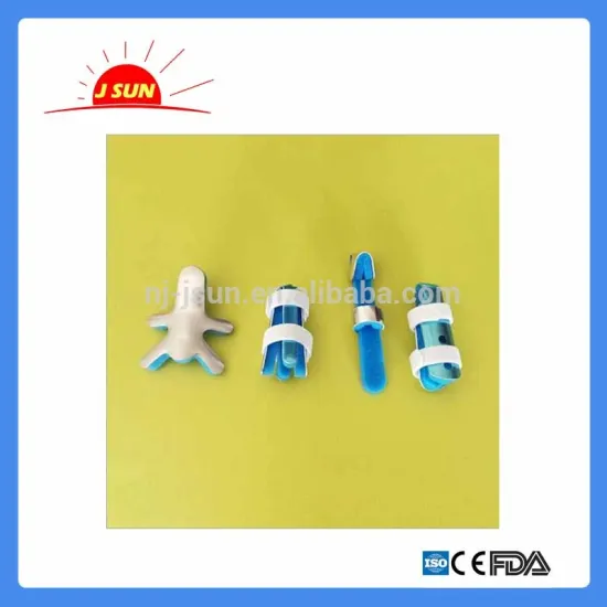 medical devices orthopedic foam aluminum padded finger splints